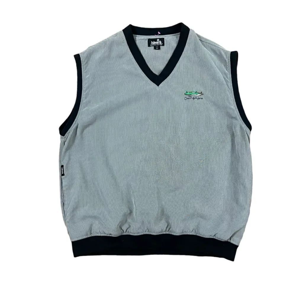 Vintage Ashworth Coeur  d' Alene Pullover Vest